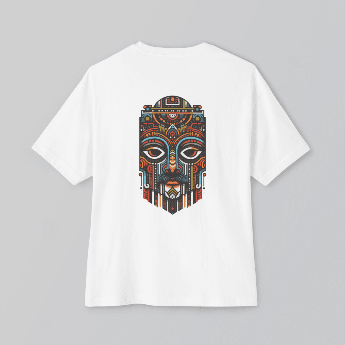 Tribal Fighter Oversized Tshirt - Image 2