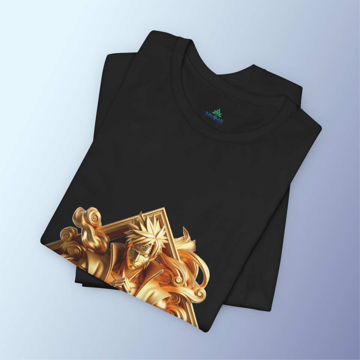 Naruto Gold 3D Printed Tshirt - Image 2