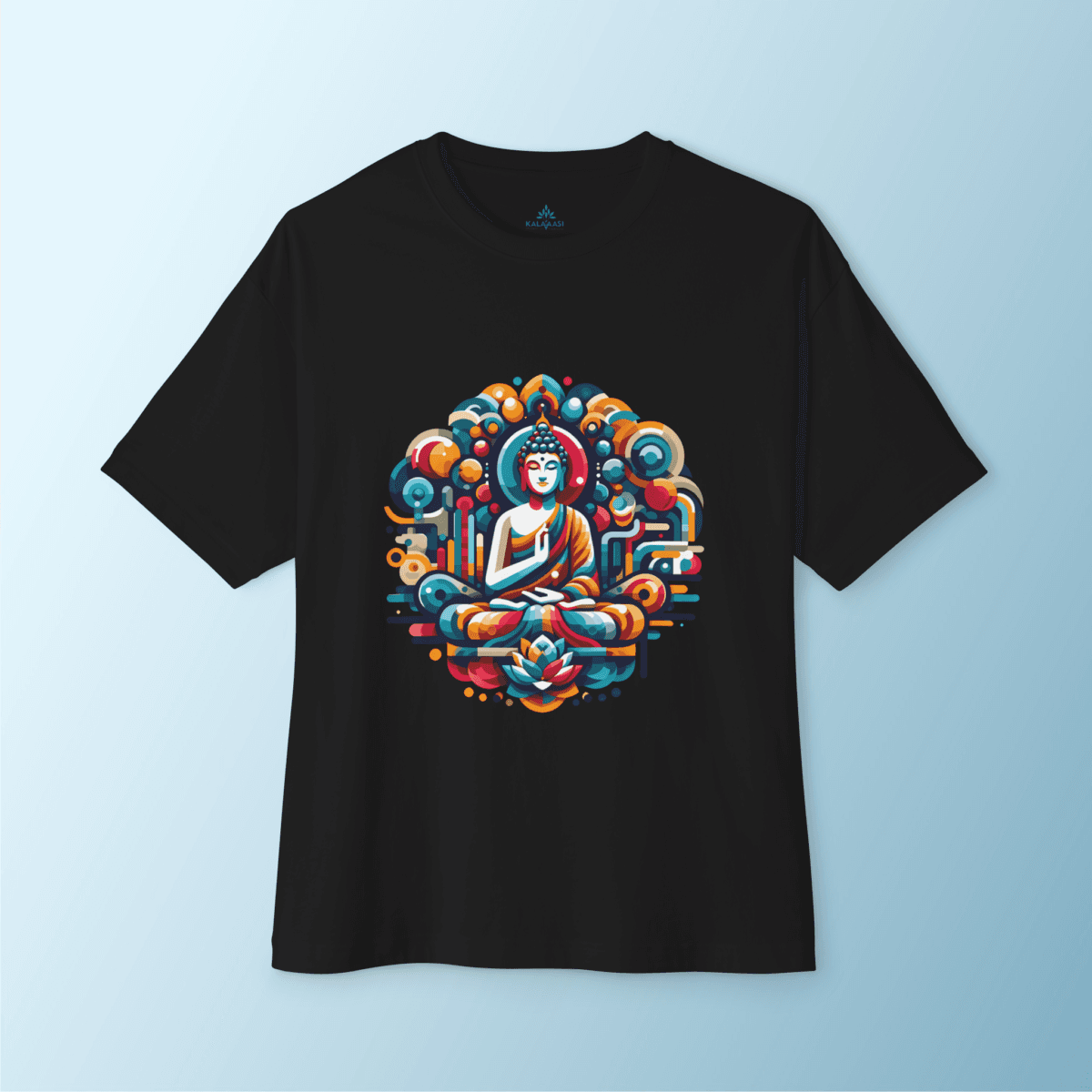 Buddha With Inner Peace Printed Tshirt - Image 3