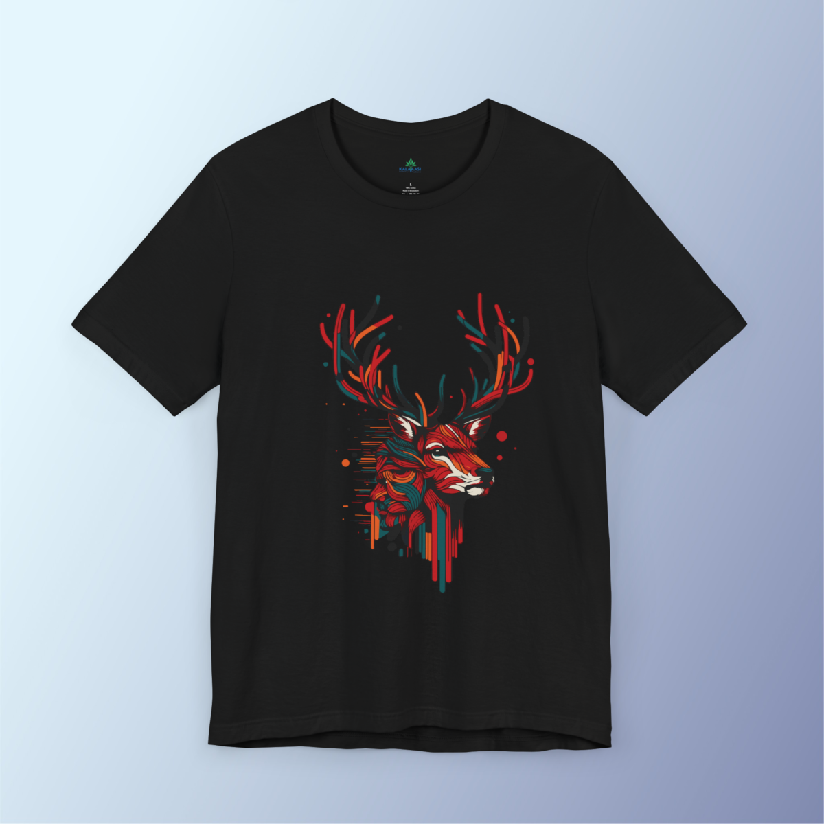 Deer n human Era Printed Tshirt - Image 3