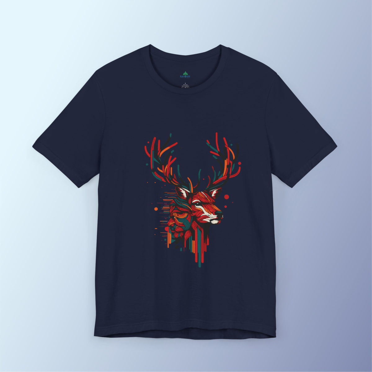 Deer n human Era Printed Tshirt - Image 4