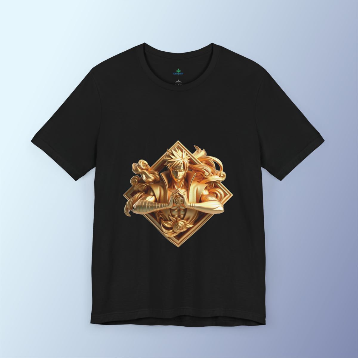 Naruto Gold 3D Printed Tshirt - Image 3