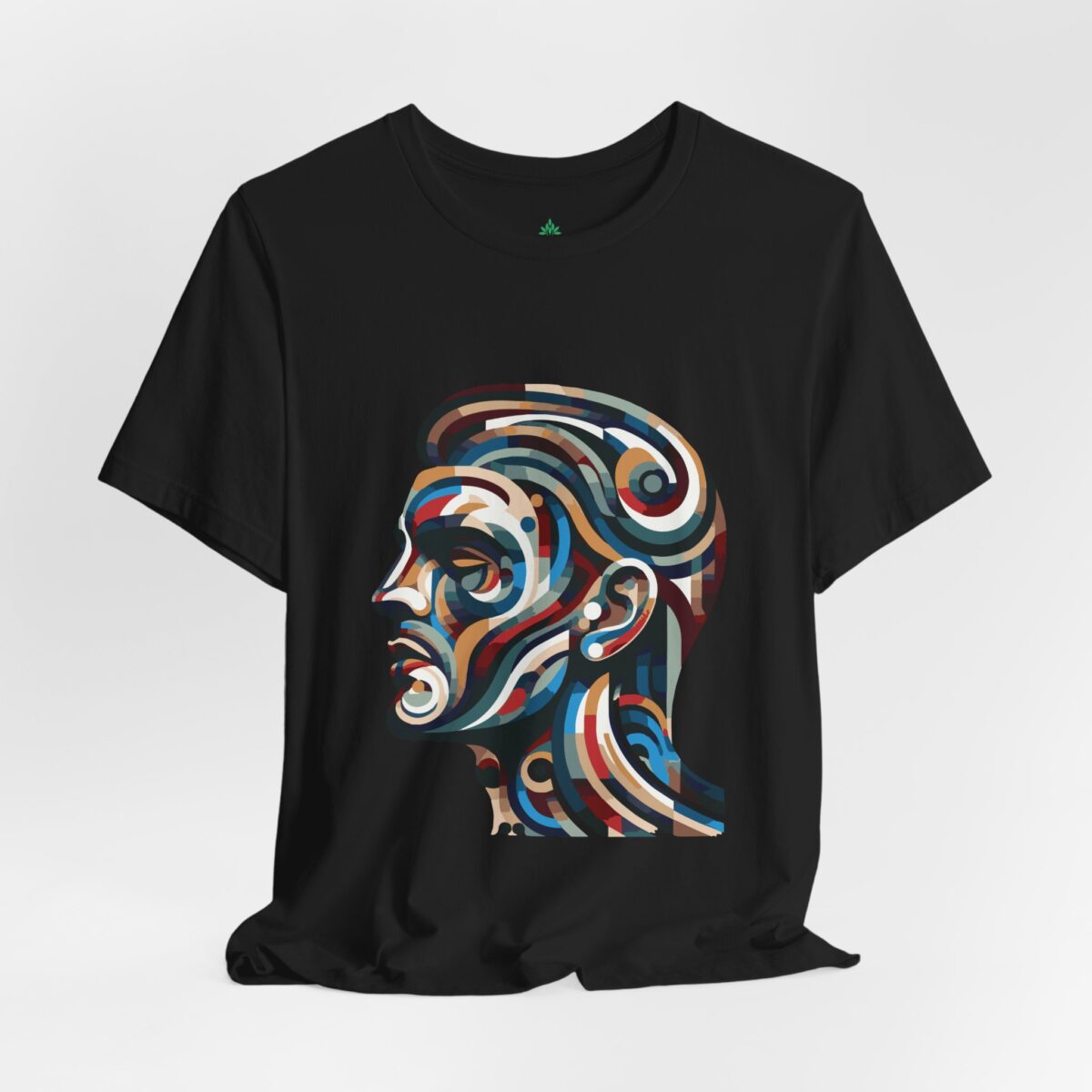 Boy Face Mask Abstract Men's Printed t-shirt - Image 3