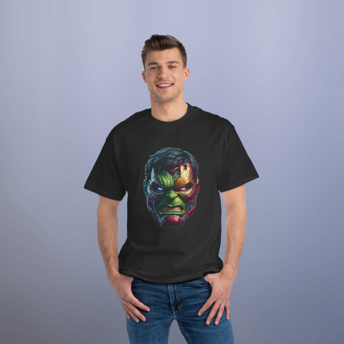 Avengers Anger Birds Oversized Tshirt