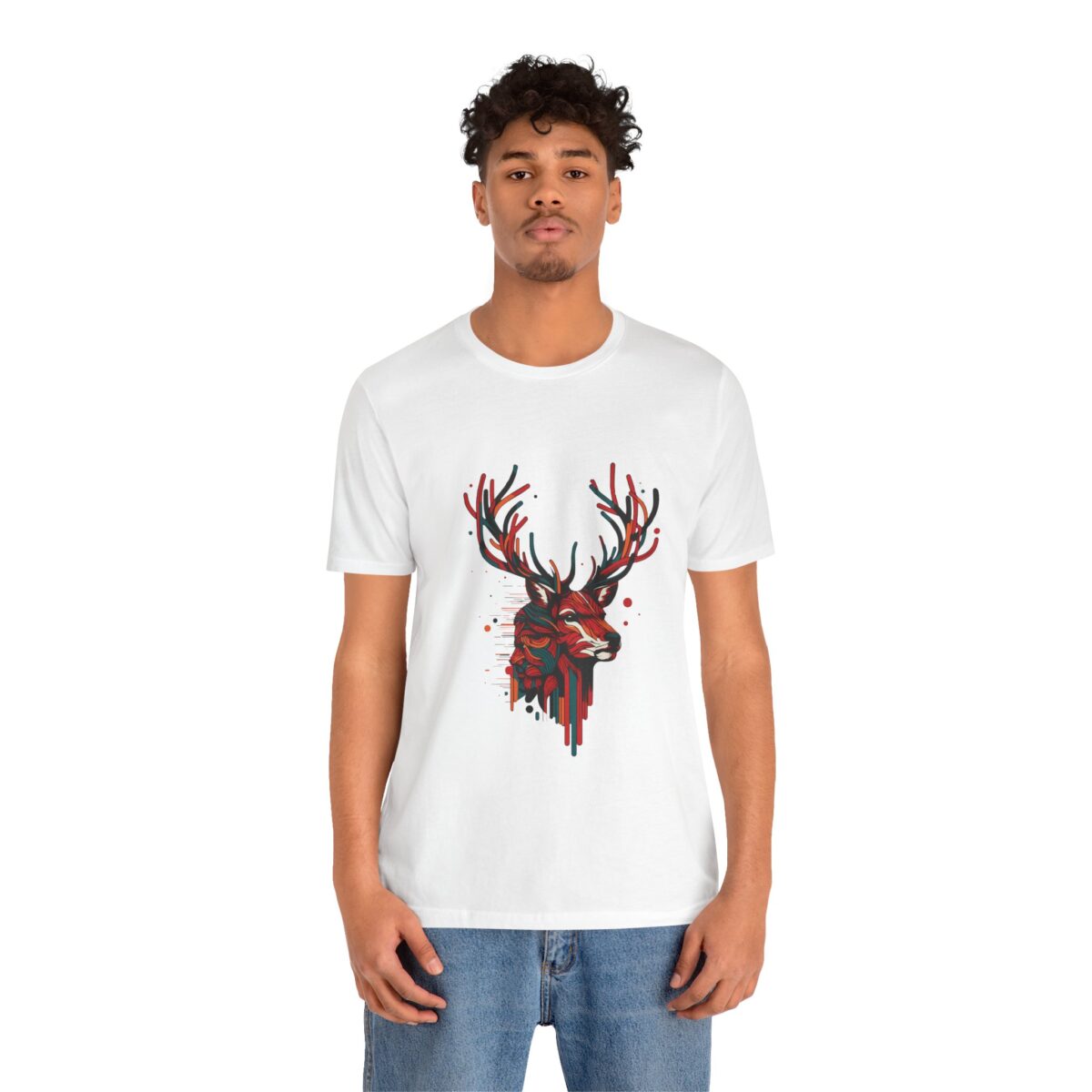 Deer n human Era Printed Tshirt - Image 7