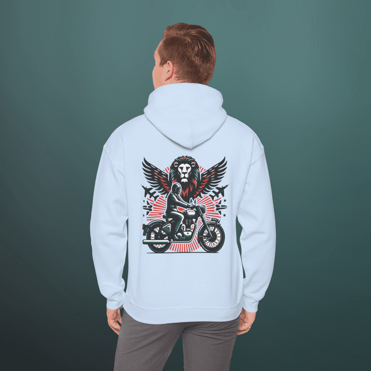 Bullet Rider Oversized Hoodies - Image 7