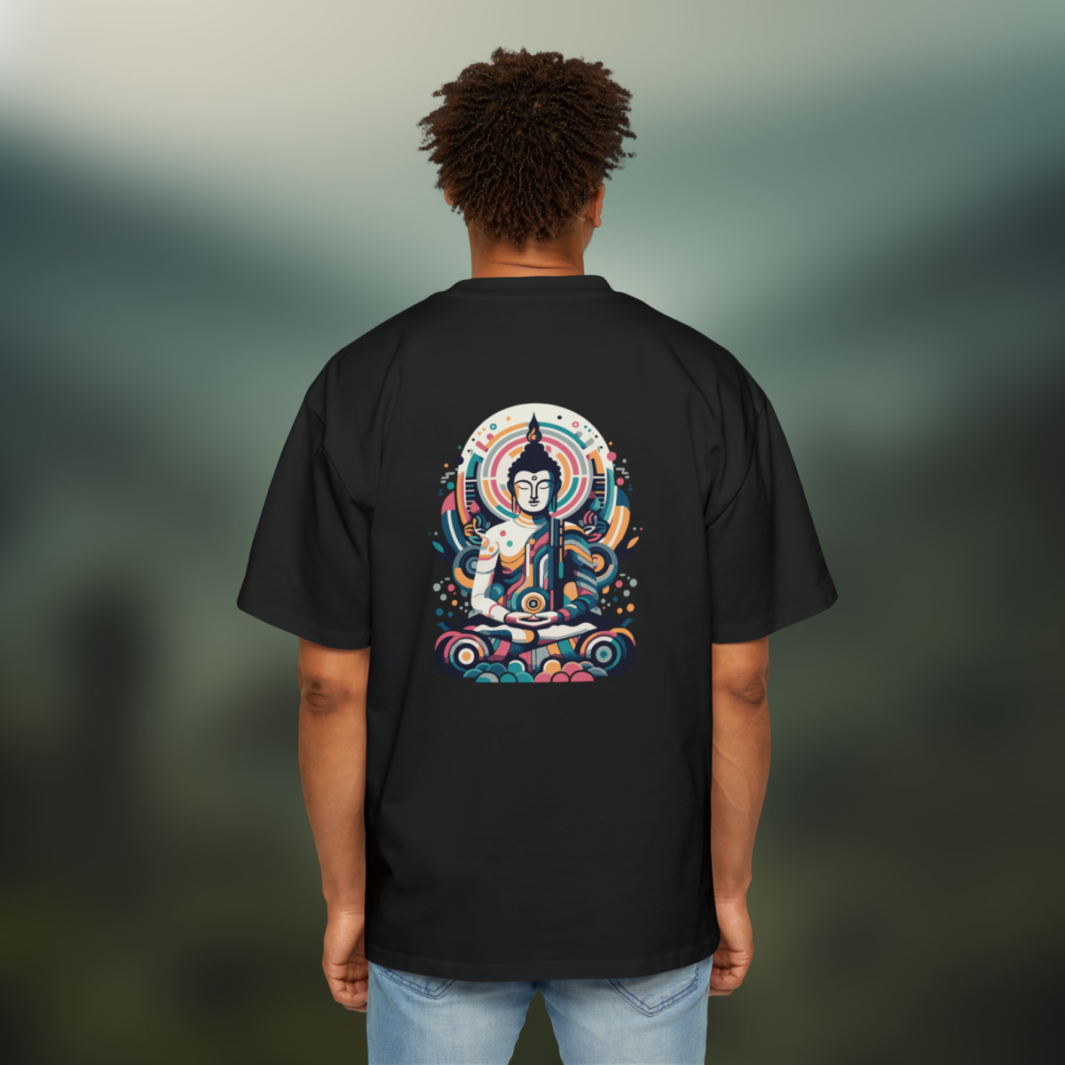 Buddha Peace Printed Tshirt