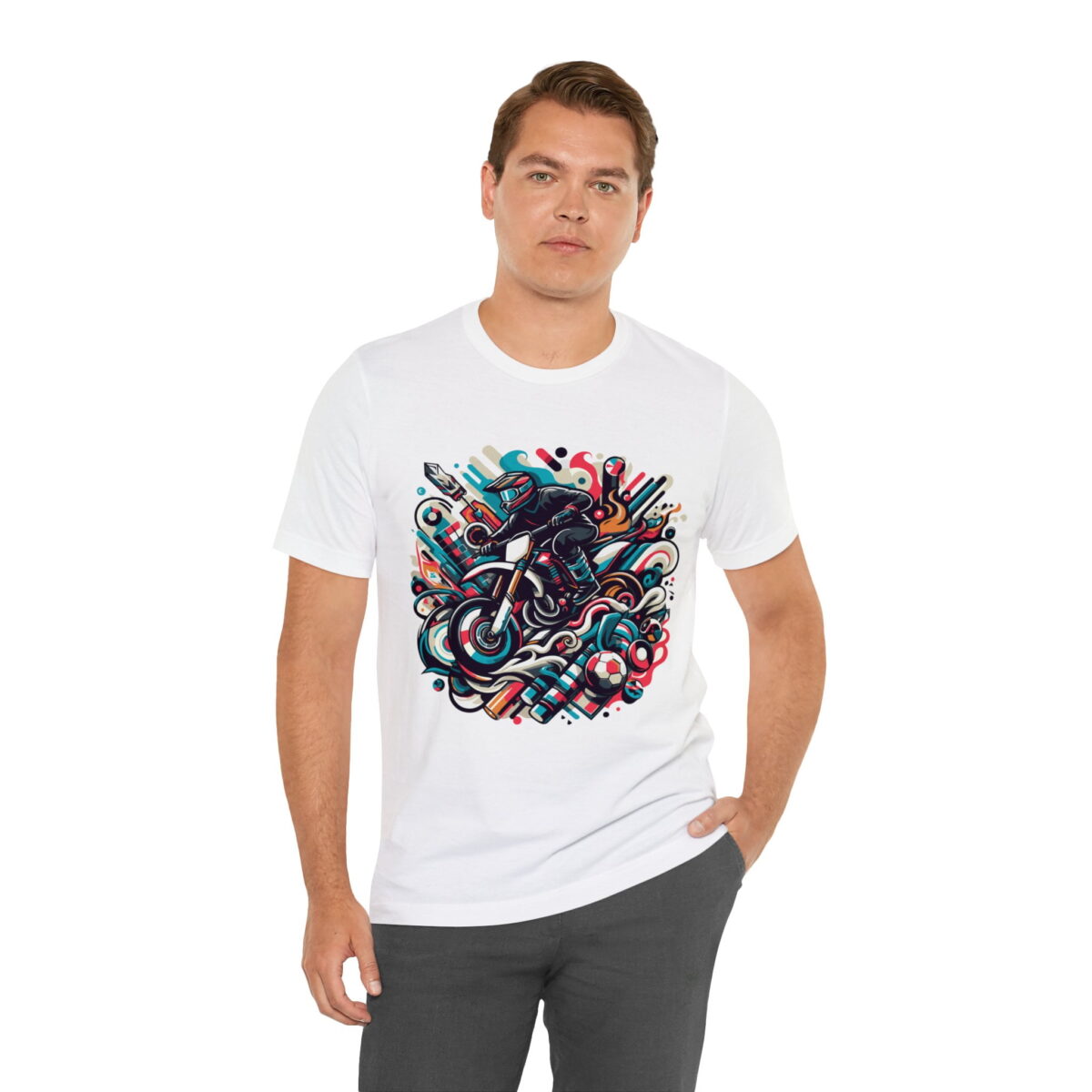 Sport Rider Mania Printed Tshirt - Image 3