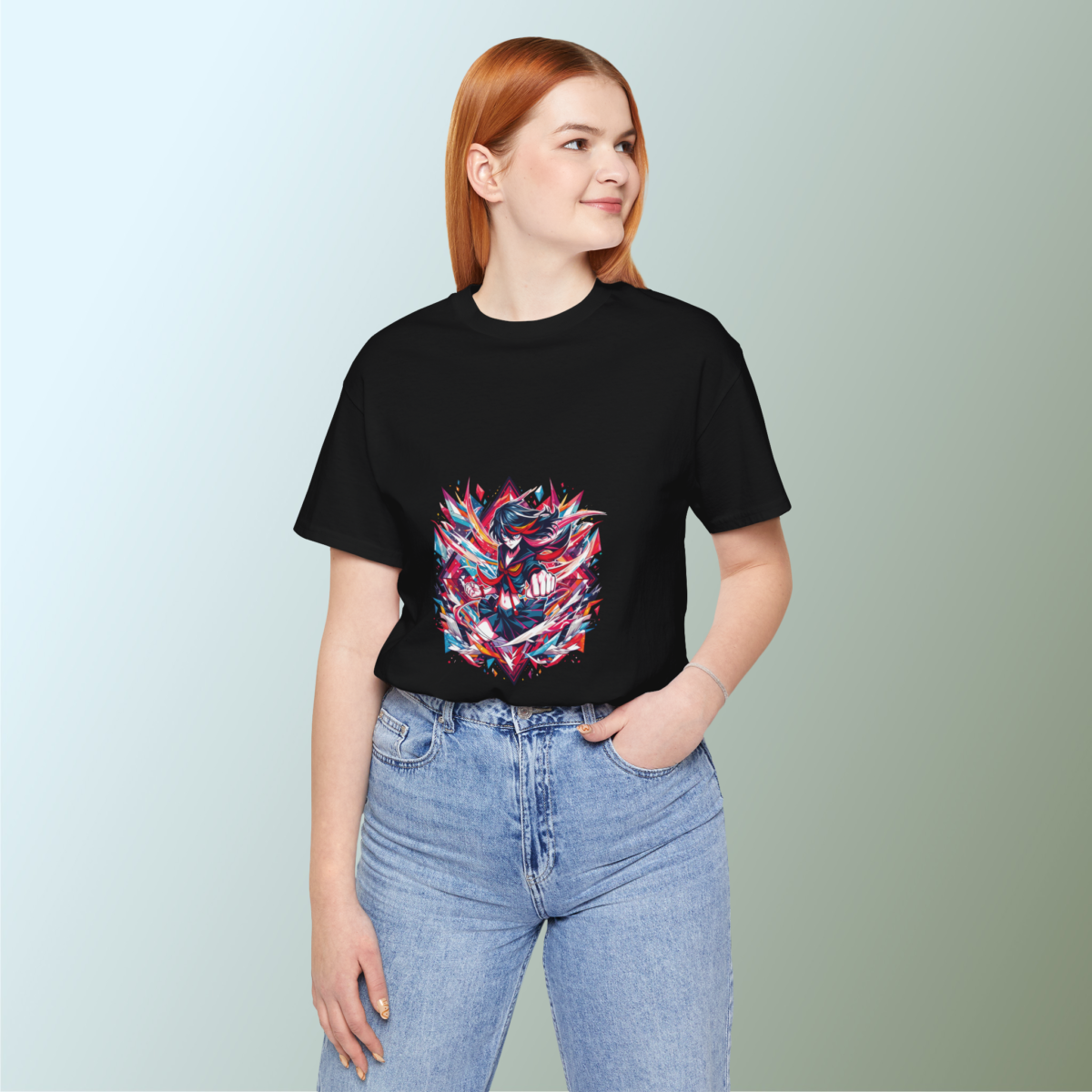 Fighter Girl Printed Tshirt