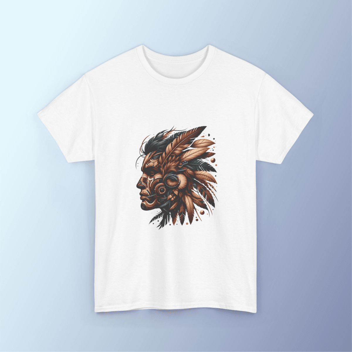 Tribal Brown Printed t-shirt - Image 3