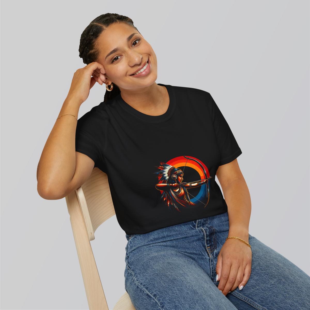 Bravo Tribal Women Printed Tshirt - Image 5