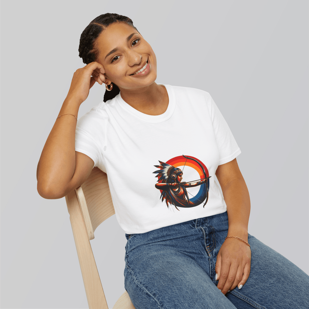 Bravo Tribal Women Printed Tshirt