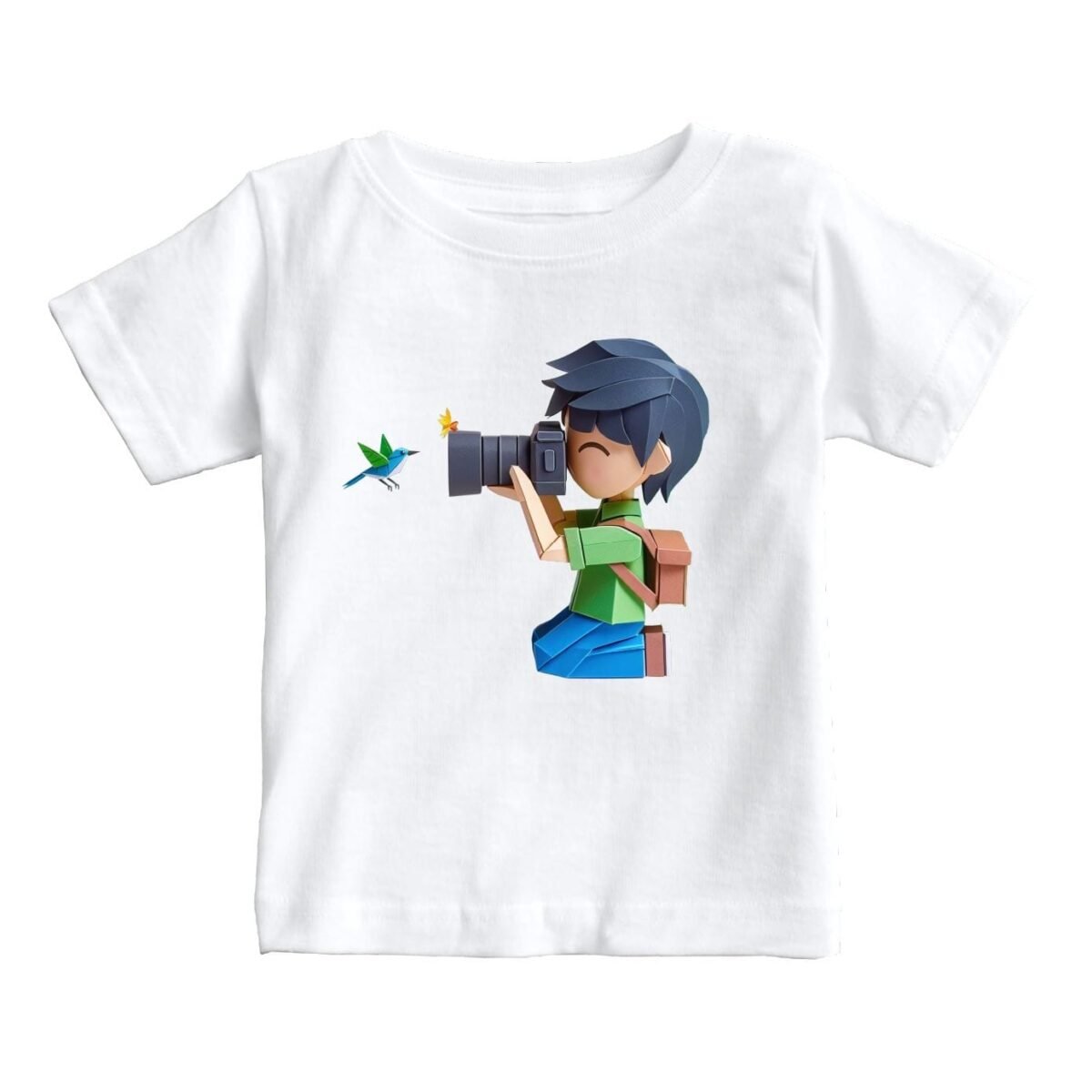 Baby Photographer kids tshirt - Image 3