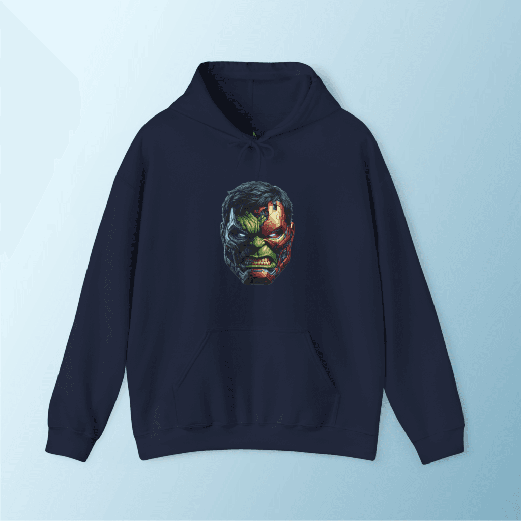 Angry Avenger Over-sized Hoodies - Image 2