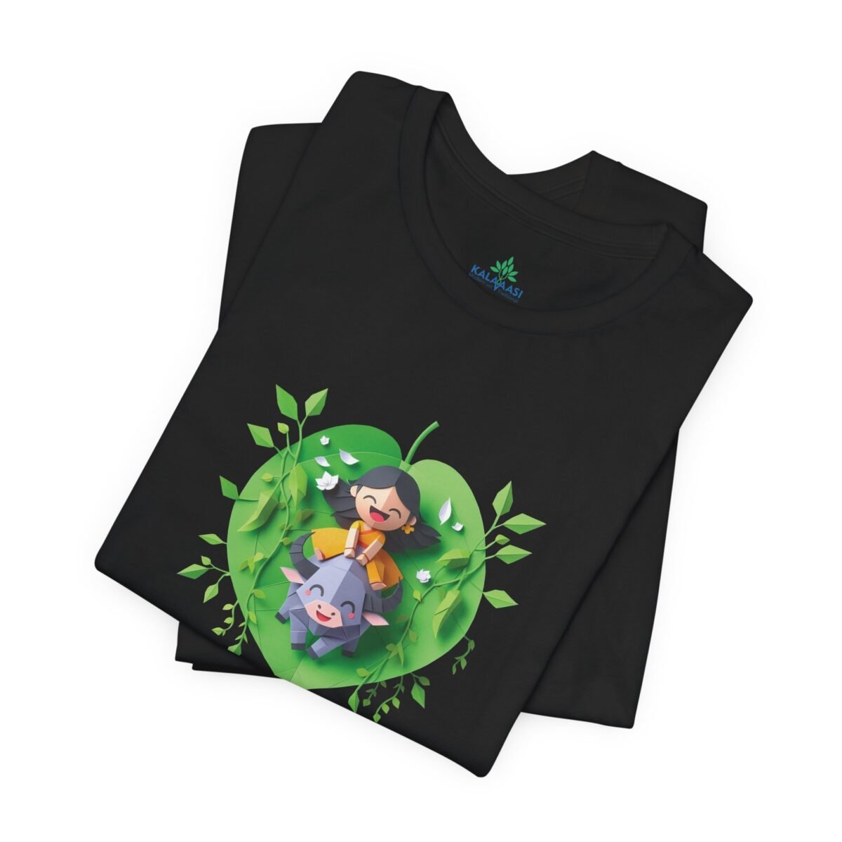 Girl Bull riding Printed Tshirt - Image 3