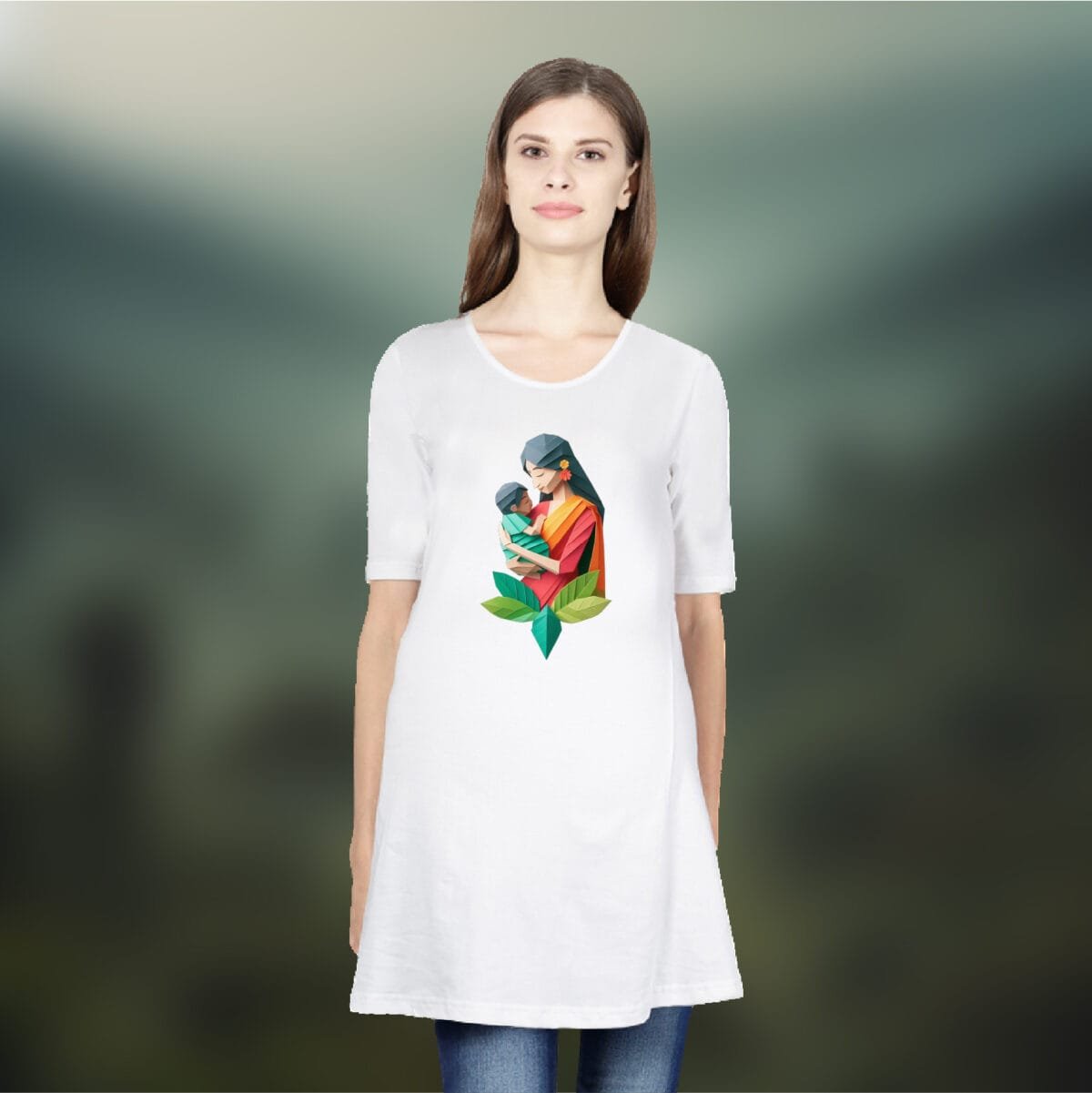Mother Love Women's Cotton Maternity Dress - Image 4