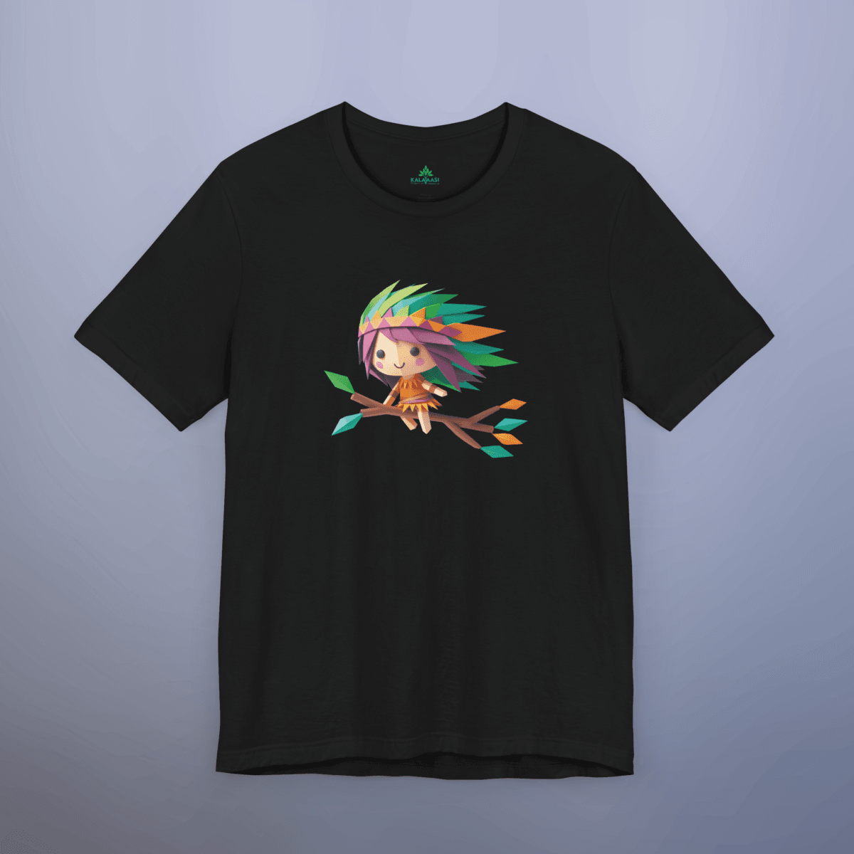 Nature Riding Girl Printed Tshirt - Image 4