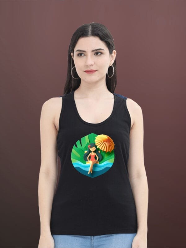 Tropical Thread Women's Sleeveless Cotton Tank Top