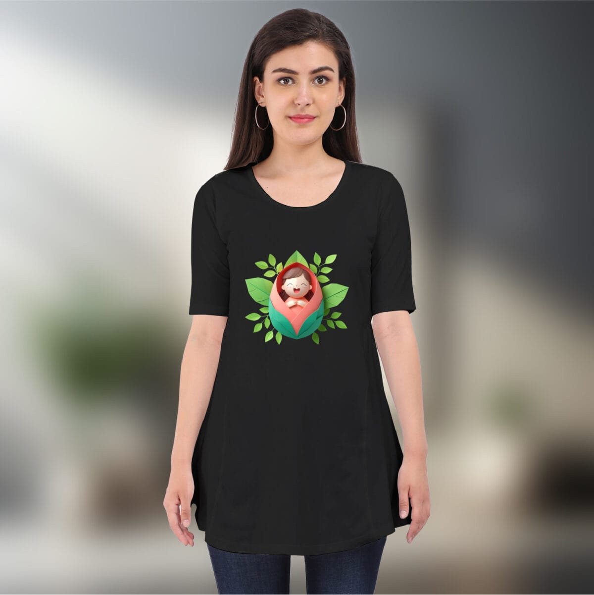 Future Fighter Women's Cotton Maternity Dress