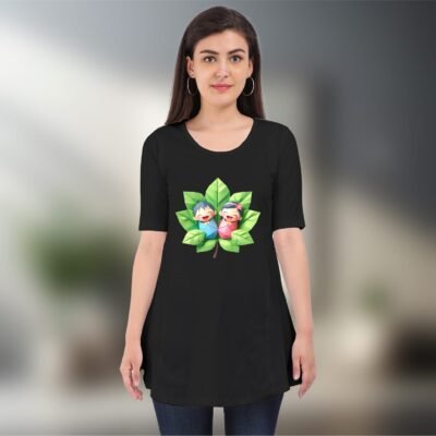 Twin Flowering Women's Cotton Maternity Dress