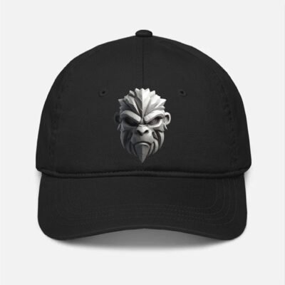 Monkey Man Premium 280 GSM Cotton Drill Baseball Cap – Stylish & Durable Fit