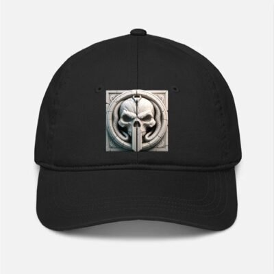 Skull Snake Premium 280 GSM Cotton Drill Baseball Cap – Stylish & Durable Fit
