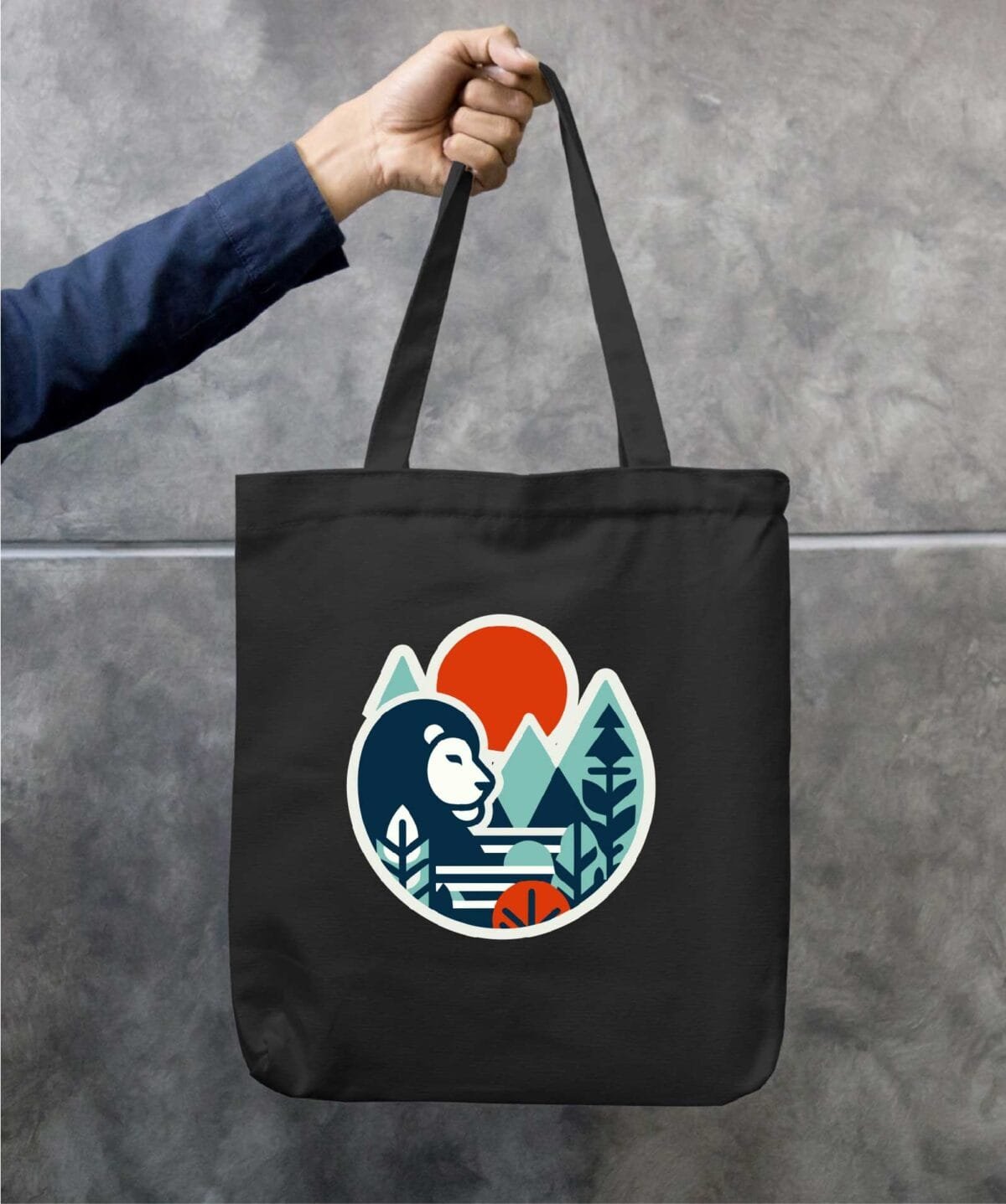 Jungle Safari Eco-Friendly Cotton Canvas Tote Bag – Stylish & Durable - Image 5