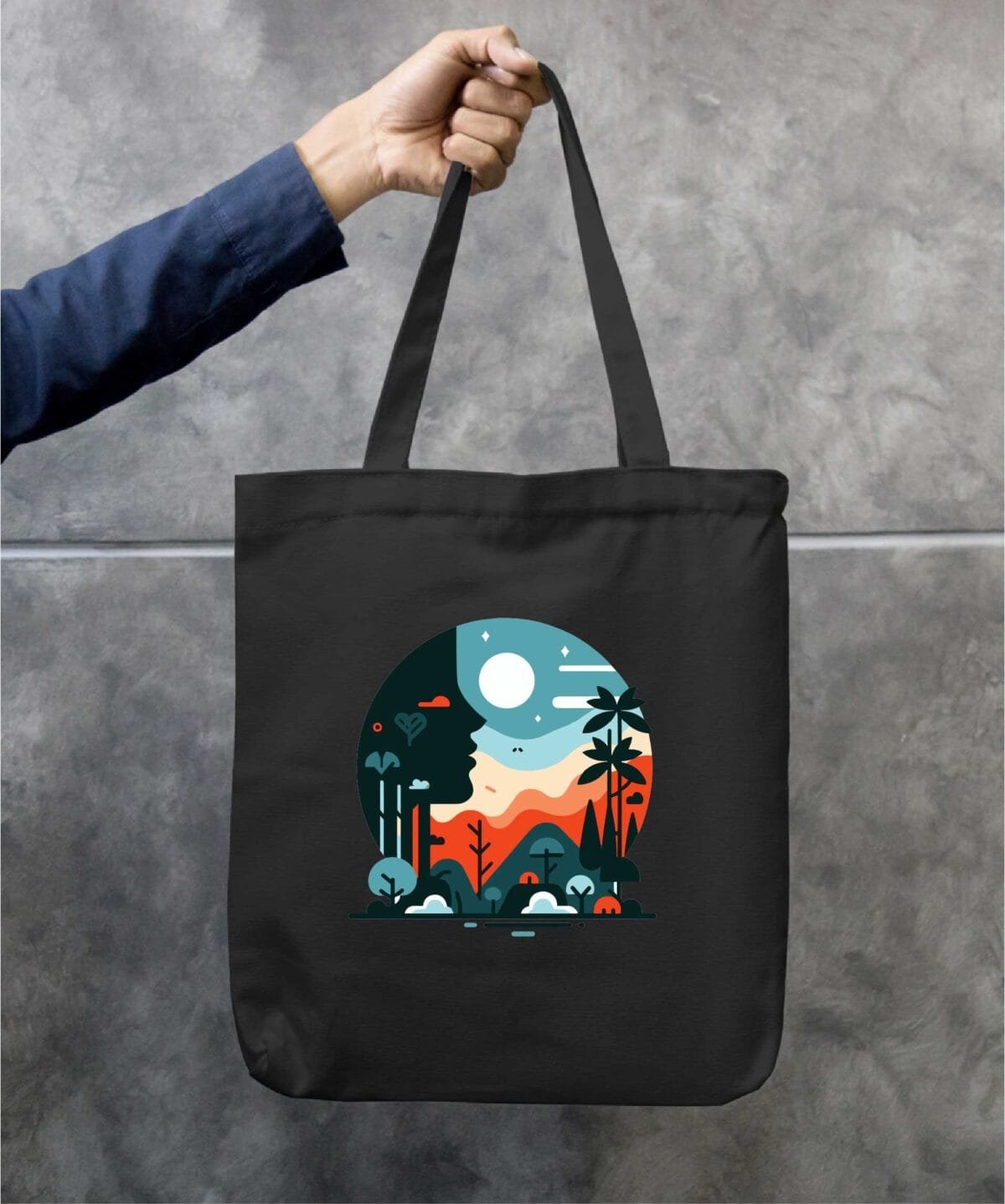 Nature Charm Eco-Friendly Cotton Canvas Tote Bag – Stylish & Durable - Image 9