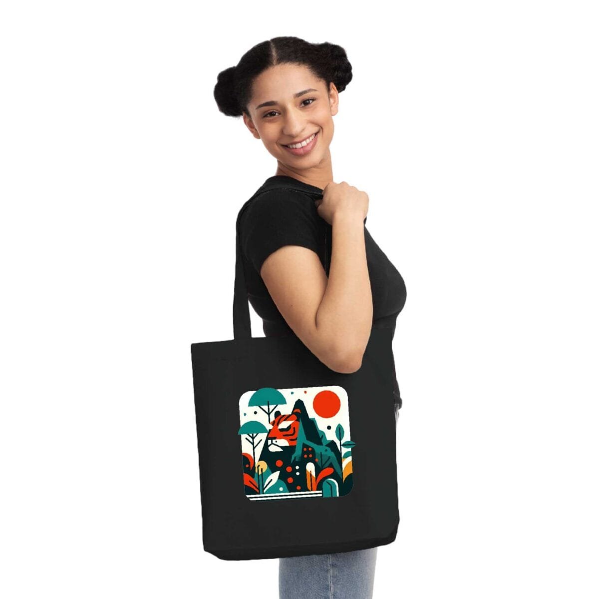 Nature Safari Eco-Friendly Cotton Canvas Tote Bag – Stylish & Durable - Image 9