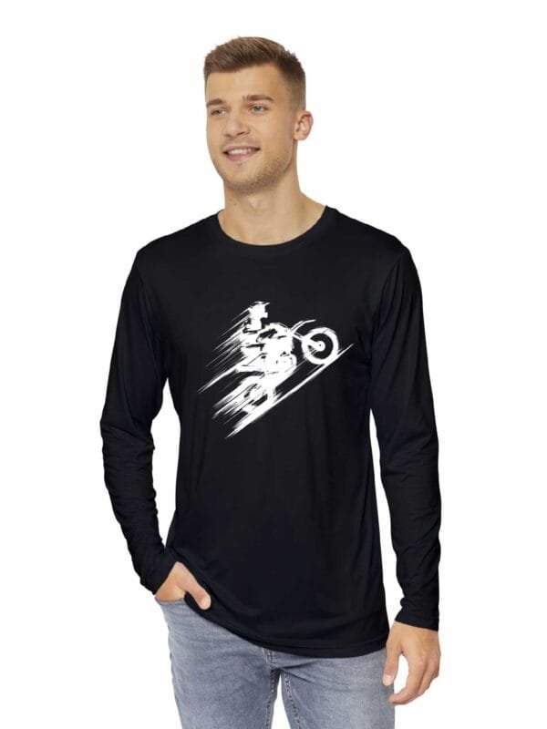 Bike Rider Full Sleeve T-Shirt – 180 GSM | 100% Super Combed Cotton