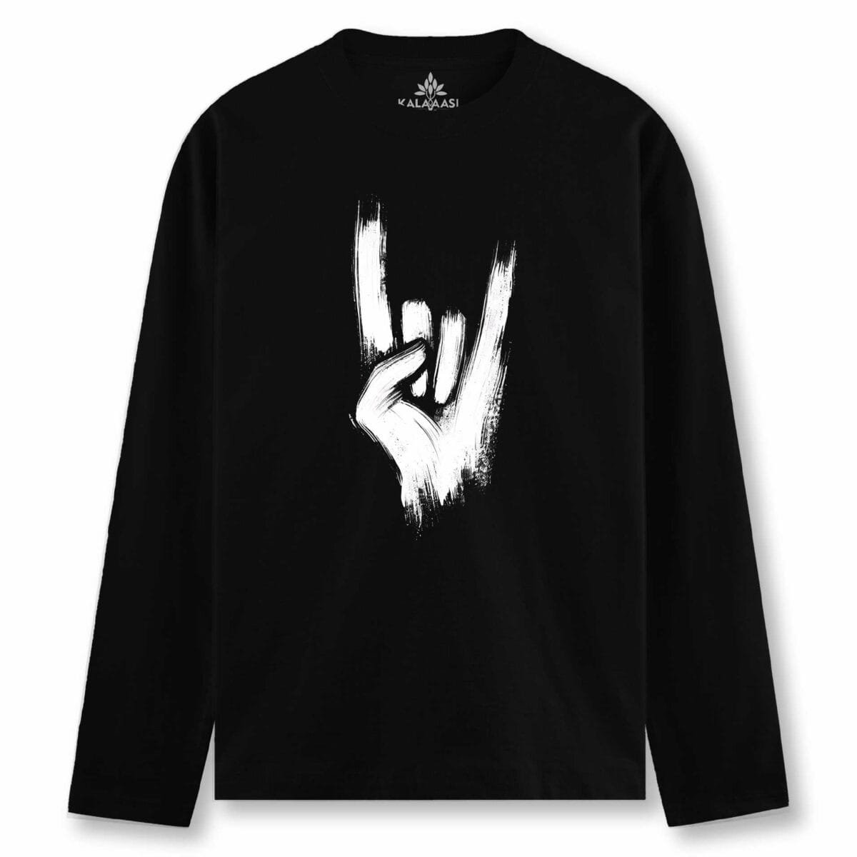 Rock N Roll Full Sleeve T-Shirt – 180 GSM | 100% Super Combed Cotton - Image 3