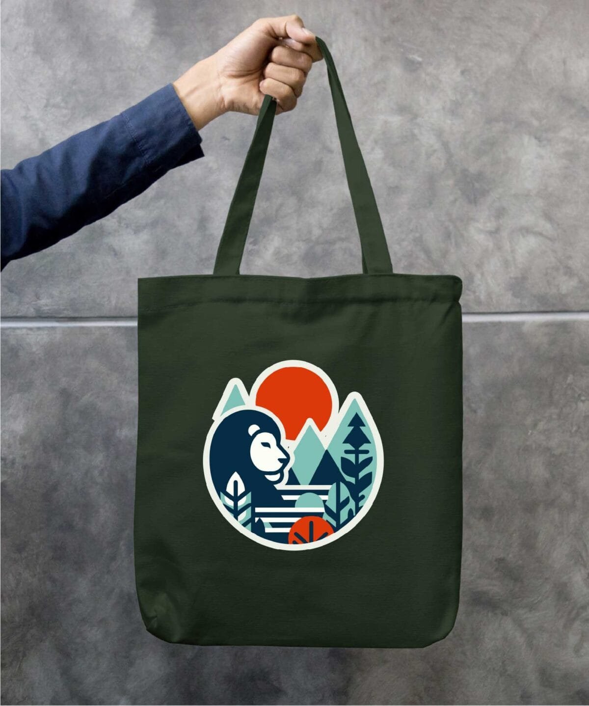 Jungle Safari Eco-Friendly Cotton Canvas Tote Bag – Stylish & Durable - Image 6