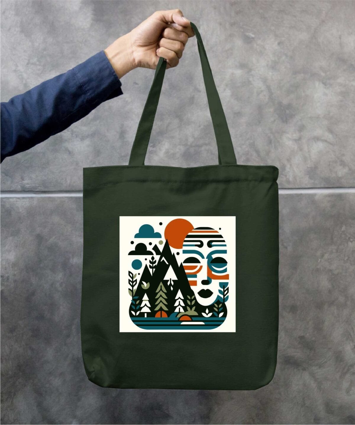 Jungle SoulEco-Friendly Cotton Canvas Tote Bag – Stylish & Durable - Image 3
