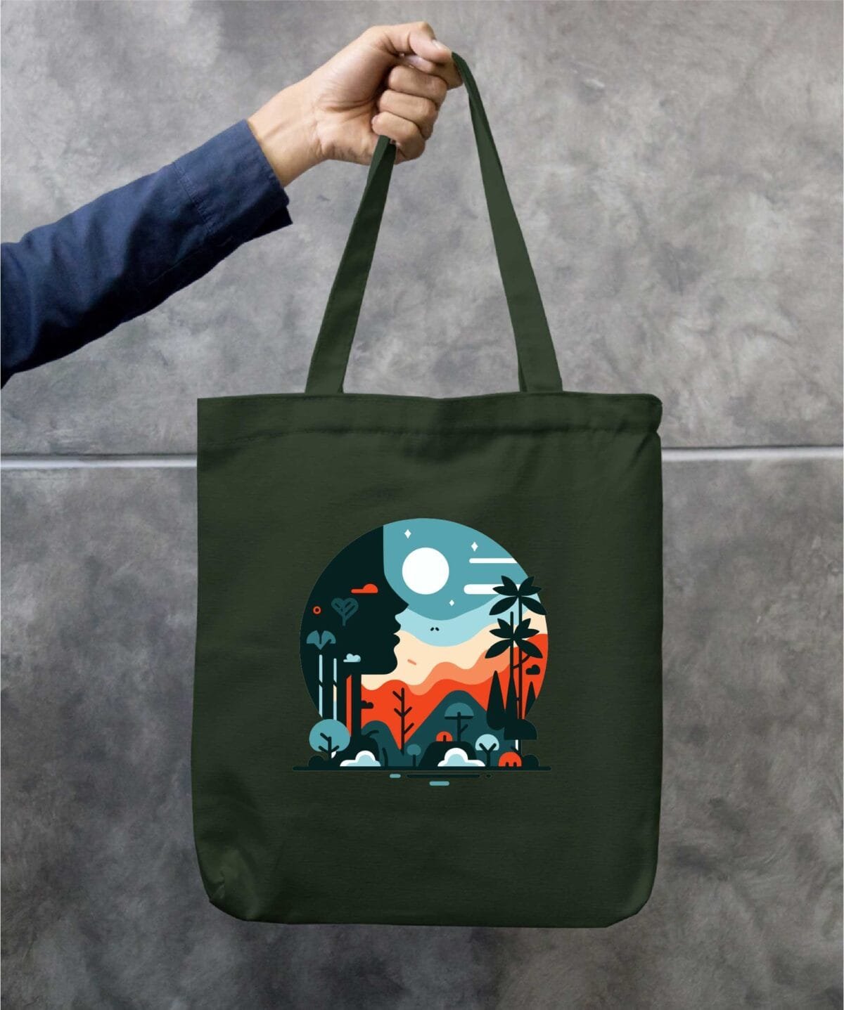 Nature Charm Eco-Friendly Cotton Canvas Tote Bag – Stylish & Durable - Image 8