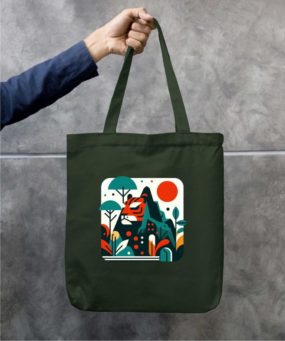 Nature Safari Eco-Friendly Cotton Canvas Tote Bag – Stylish & Durable - Image 7