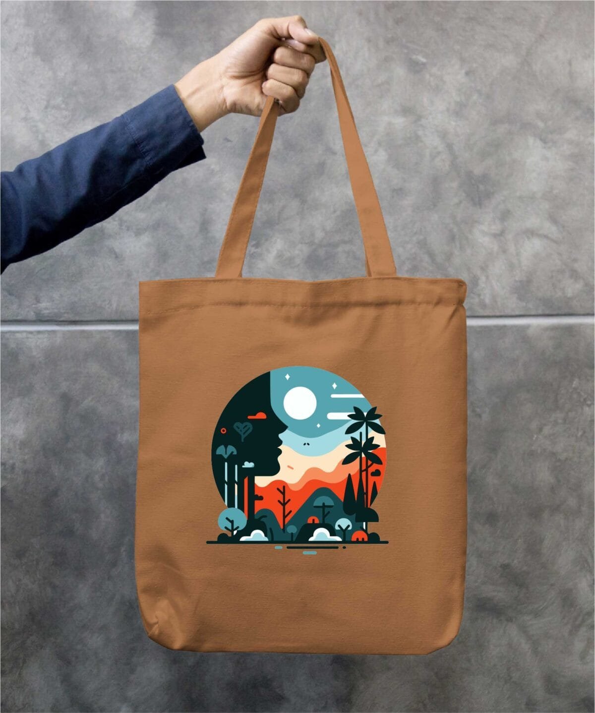 Nature Charm Eco-Friendly Cotton Canvas Tote Bag – Stylish & Durable - Image 7