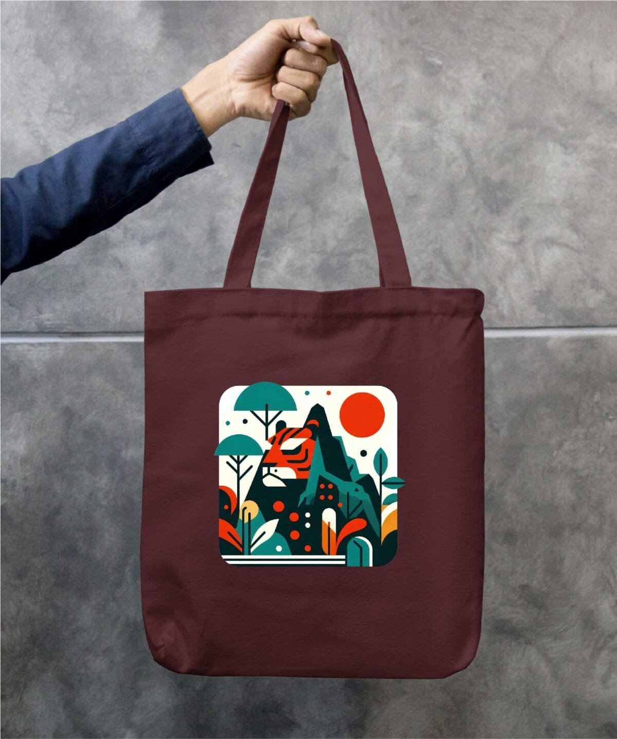 Nature Safari Eco-Friendly Cotton Canvas Tote Bag – Stylish & Durable - Image 5