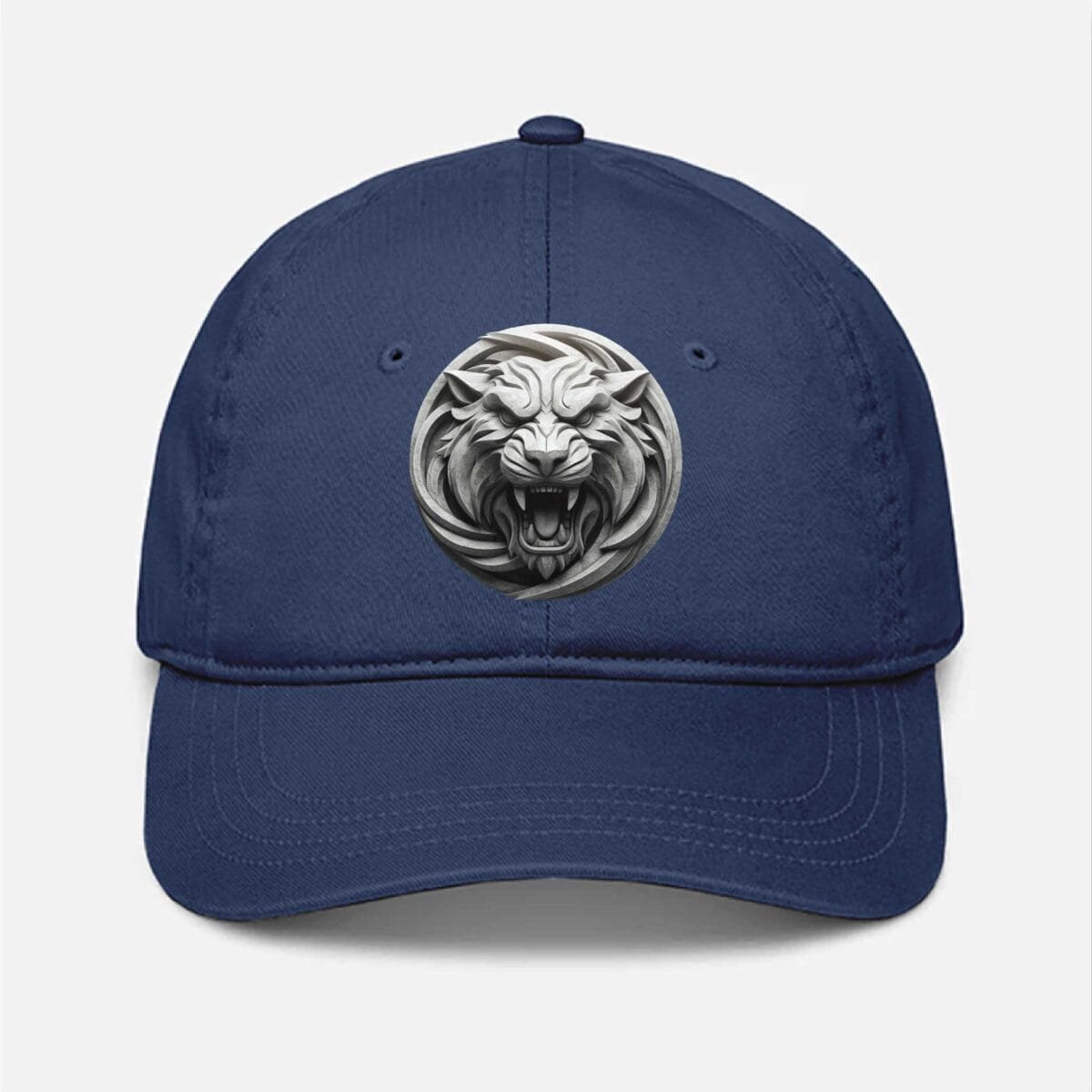 Tiger Roaring Premium 280 GSM Cotton Drill Baseball Cap – Stylish & Durable Fit