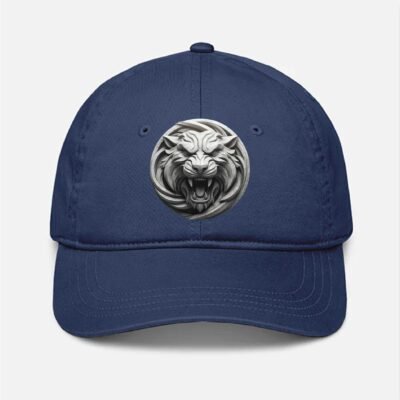 Tiger Roaring Premium 280 GSM Cotton Drill Baseball Cap – Stylish & Durable Fit