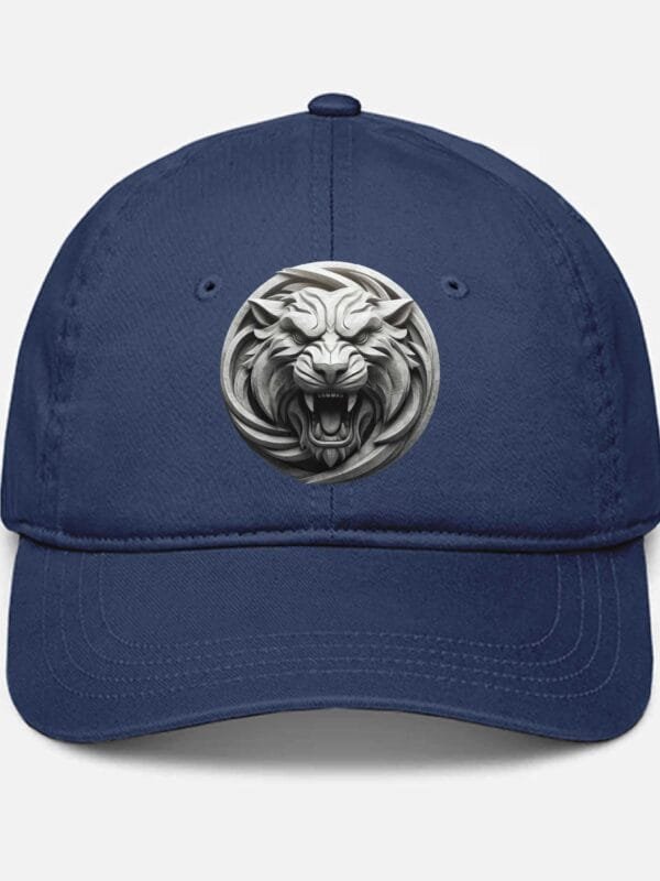 Tiger Roaring Premium 280 GSM Cotton Drill Baseball Cap – Stylish & Durable Fit