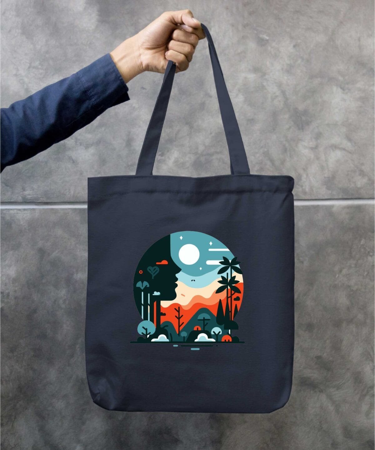 Nature Charm Eco-Friendly Cotton Canvas Tote Bag – Stylish & Durable - Image 5