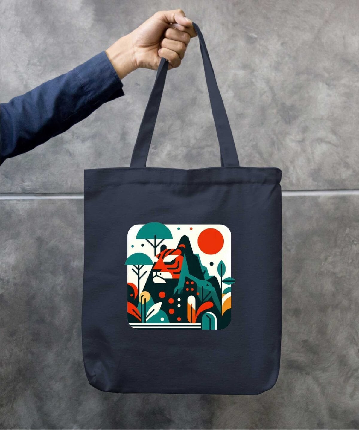 Nature Safari Eco-Friendly Cotton Canvas Tote Bag – Stylish & Durable - Image 4