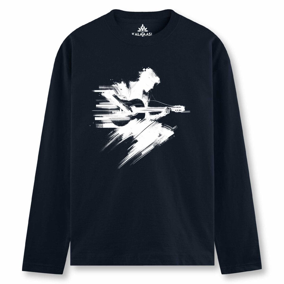 Guitarist Full Sleeve T-Shirt – 180 GSM | 100% Super Combed Cotton - Image 4