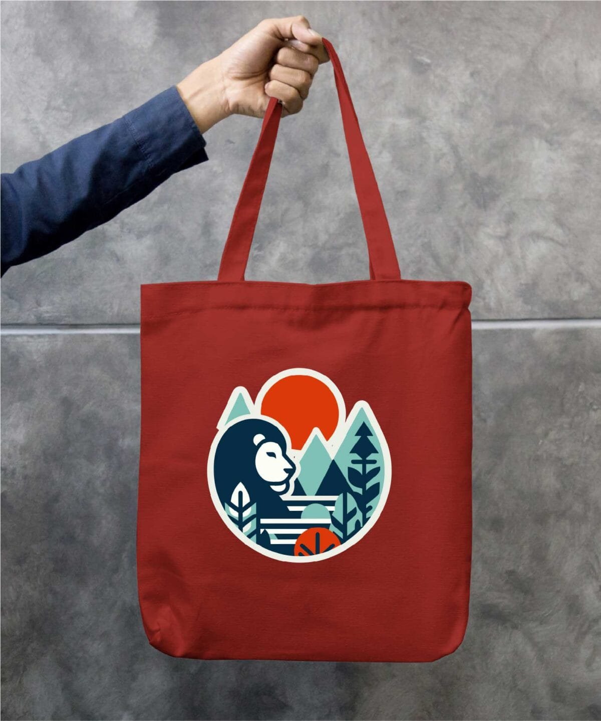Jungle Safari Eco-Friendly Cotton Canvas Tote Bag – Stylish & Durable - Image 2