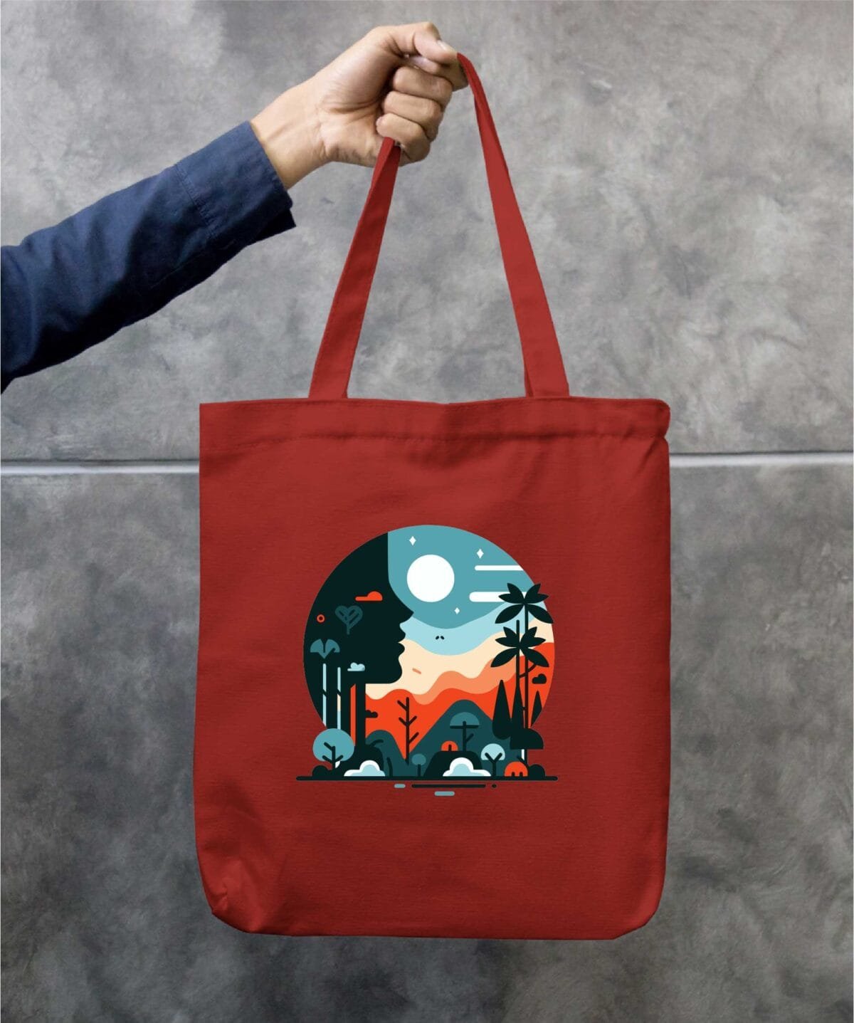 Nature Charm Eco-Friendly Cotton Canvas Tote Bag – Stylish & Durable - Image 4