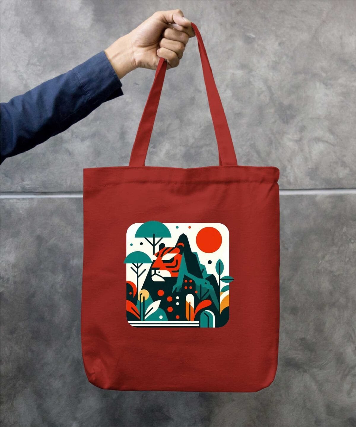 Nature Safari Eco-Friendly Cotton Canvas Tote Bag – Stylish & Durable - Image 3