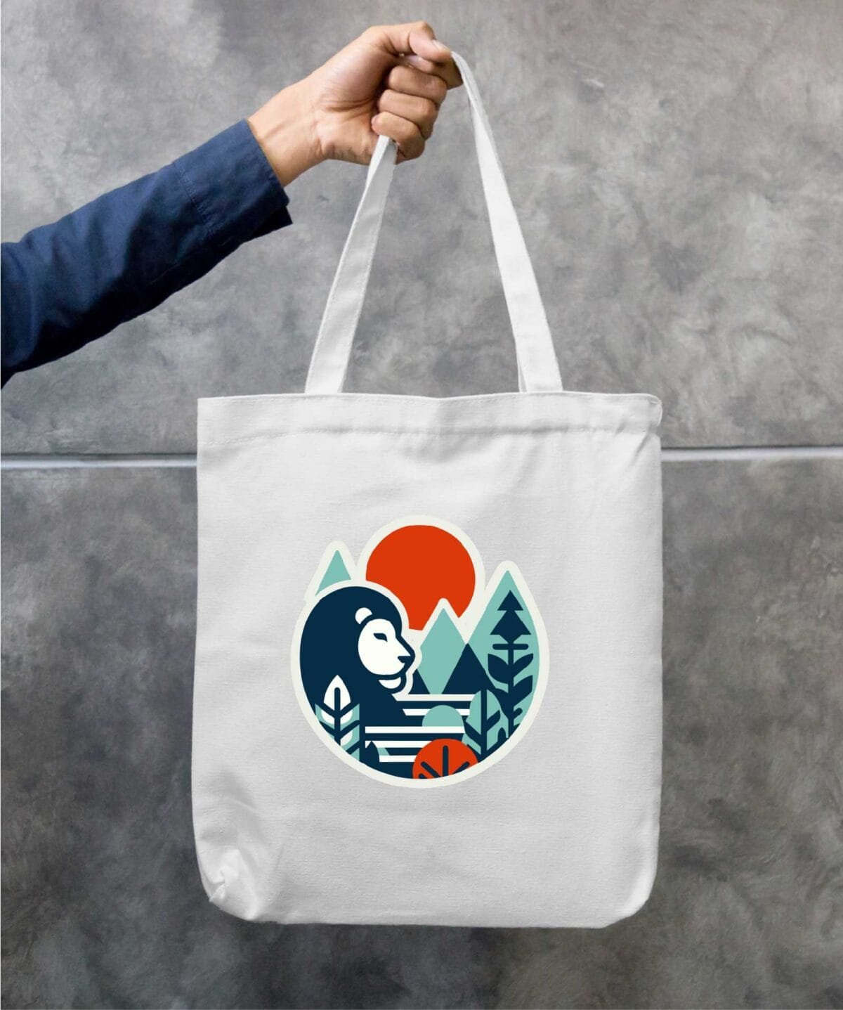 Jungle Safari Eco-Friendly Cotton Canvas Tote Bag – Stylish & Durable - Image 4