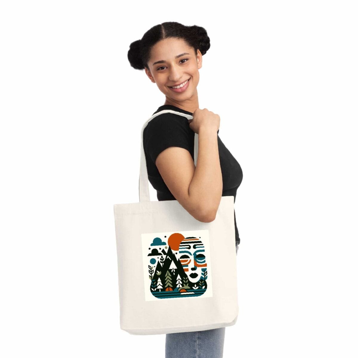Jungle SoulEco-Friendly Cotton Canvas Tote Bag – Stylish & Durable - Image 8
