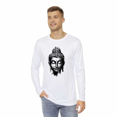 Buddha Paint Full Sleeve T-Shirt – 180 GSM | 100% Super Combed Cotton
