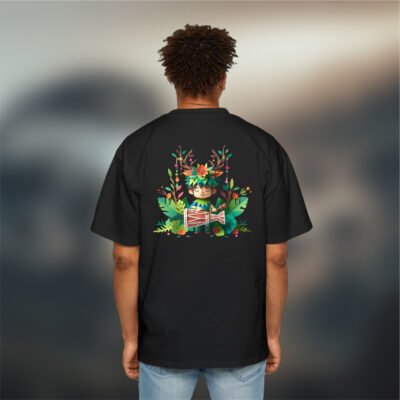 Tribal Drummer over-sized Tshirt